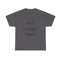 Blank White Tee Mockup – Customizable Cotton T-Shirt Template
